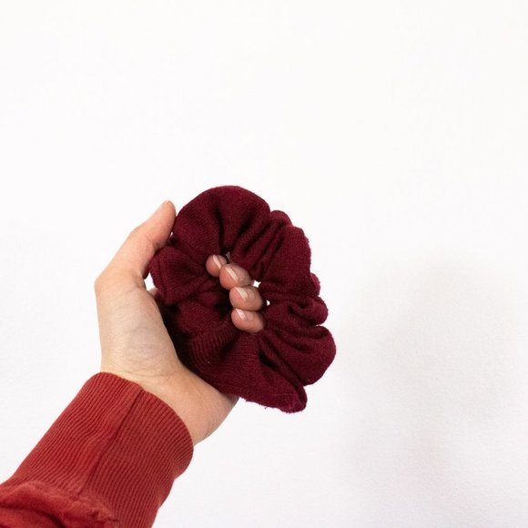 *Red Terry  Scrunchie - Picture 2 of 5